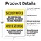 Signmission No Concealed Weapons Bilingual OSHA Security Notice Sign, Vinyl Decal, 7in W x 10in L, 2PK OS-2PACK-SN-D-710-L-11584 - alternate 3